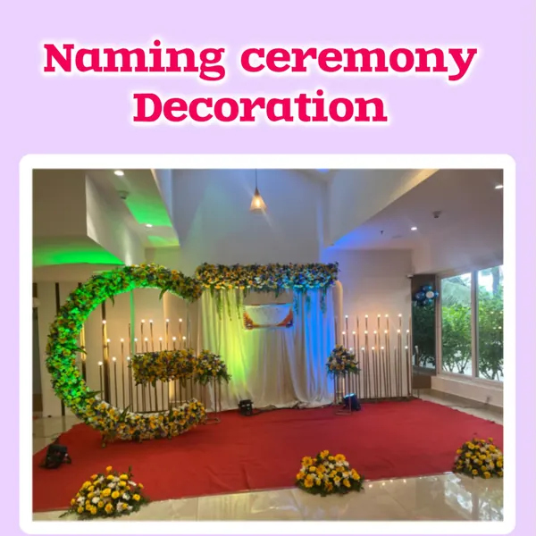 Naming ceremony Decoration Naming ceremony Decoration