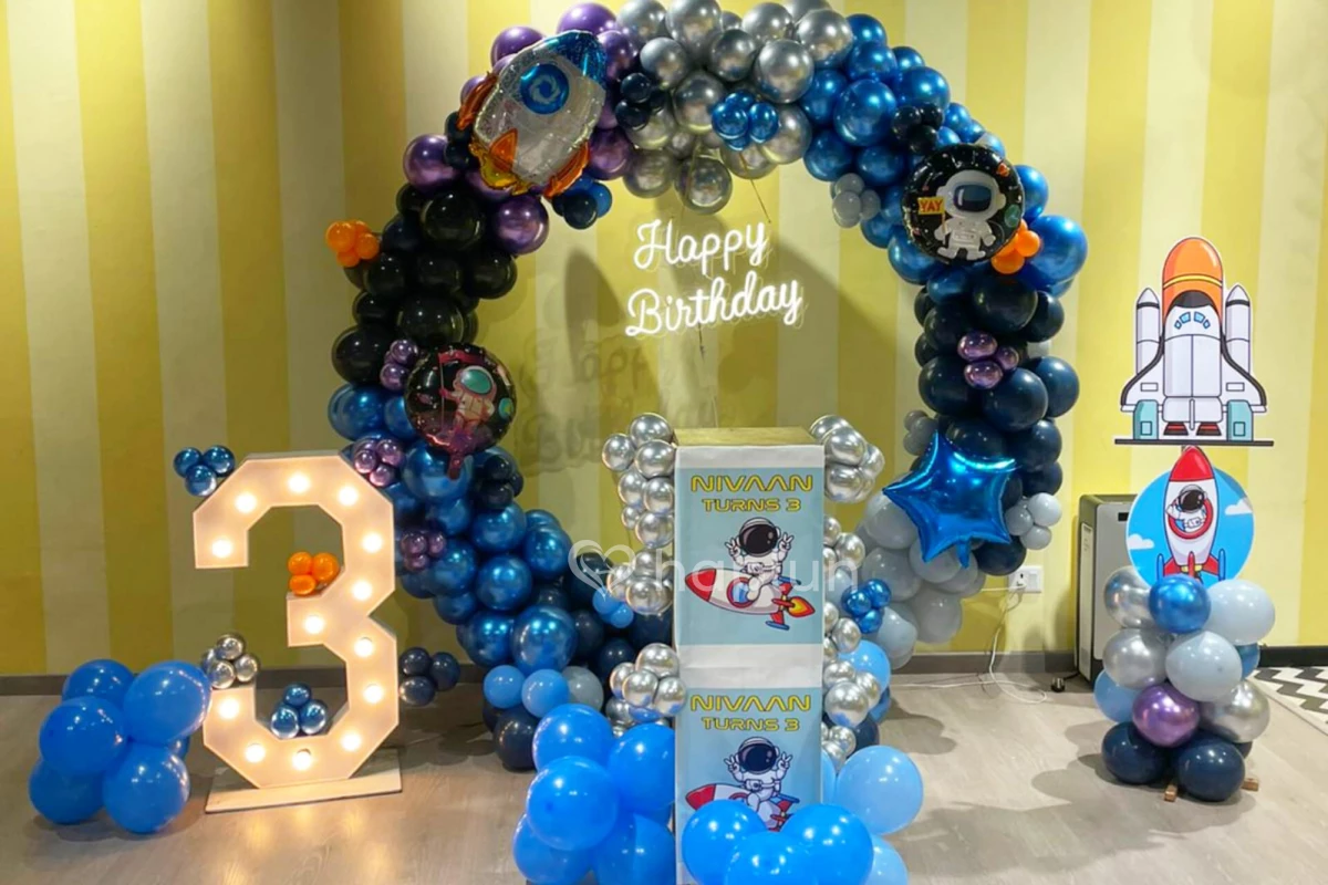 Astronaut Theme Marquee for Kids in Hyderabad