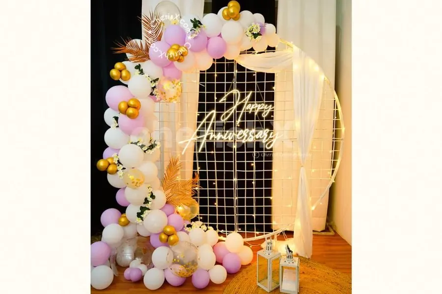 Anniversary Garland Decoration in Hyderabad