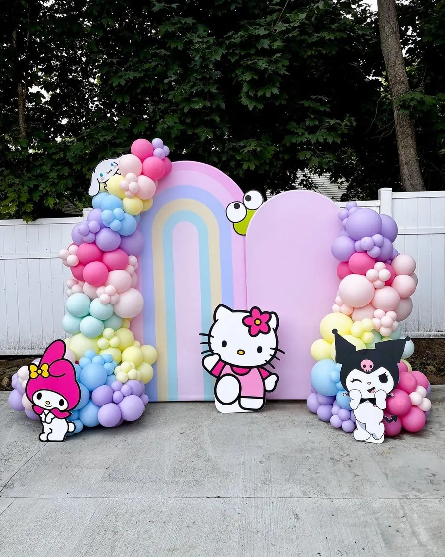 Hello Kitty Theme Decoration for Kids in Hyderabad