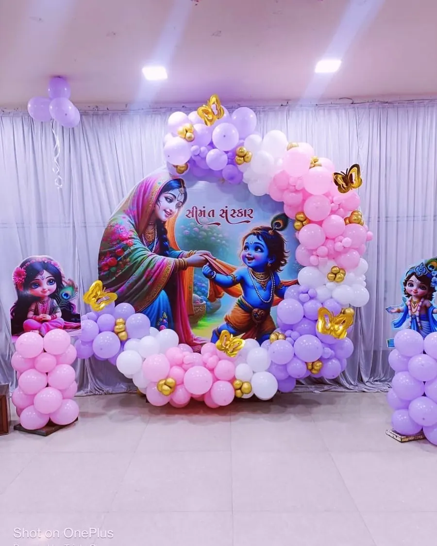 Lord Krishna Theme Decoration in Hyderabad