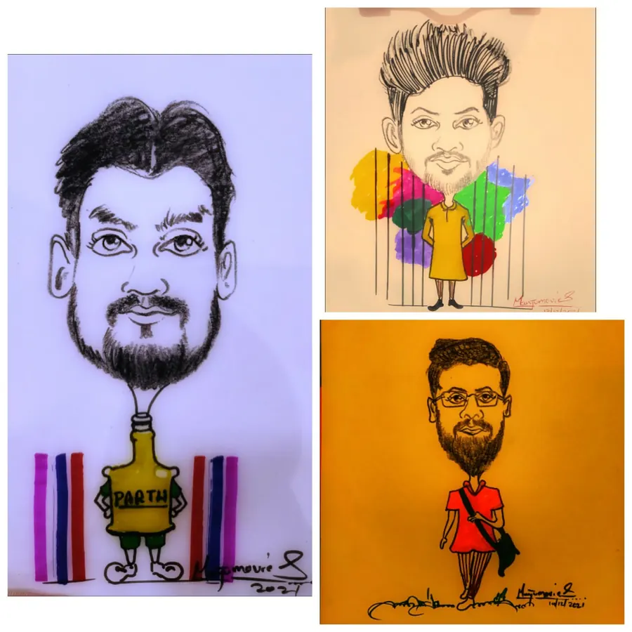Caricature in Hyderabad